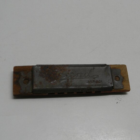 Vintage Redondo Pirata Pirate Pistol Spain & Friend Wooden Harmonica Japan - Picture 4 of 4